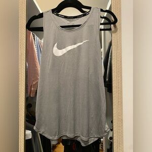 Nike Dri-Fit Gray Women’s Racerback Training Tank